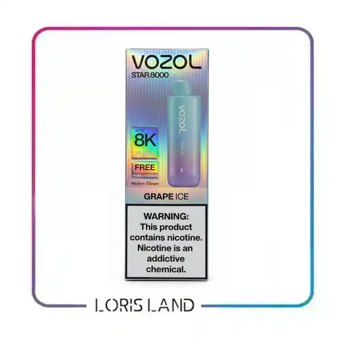 پاد یکبار مصرف انگور یخ وزول 8 هزار پاف